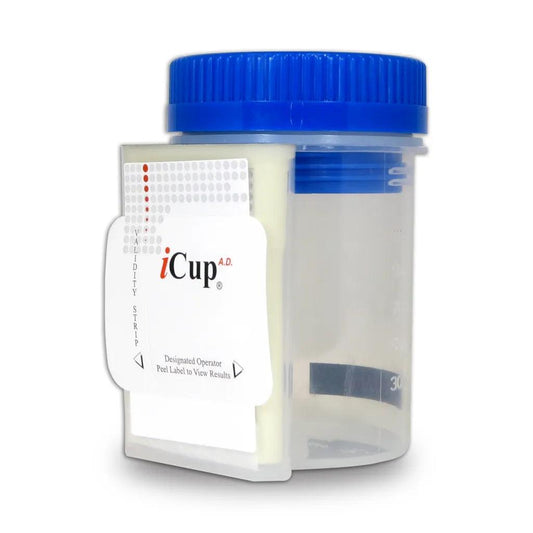 Alere Brand iCup 9 Panel with Adulterants Drug Test Cup - Watchdog Solutions