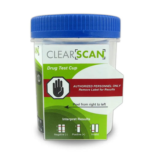 Clear Scan 13 Panel with Adulterants Drug Test Cup - Watchdog Solutions